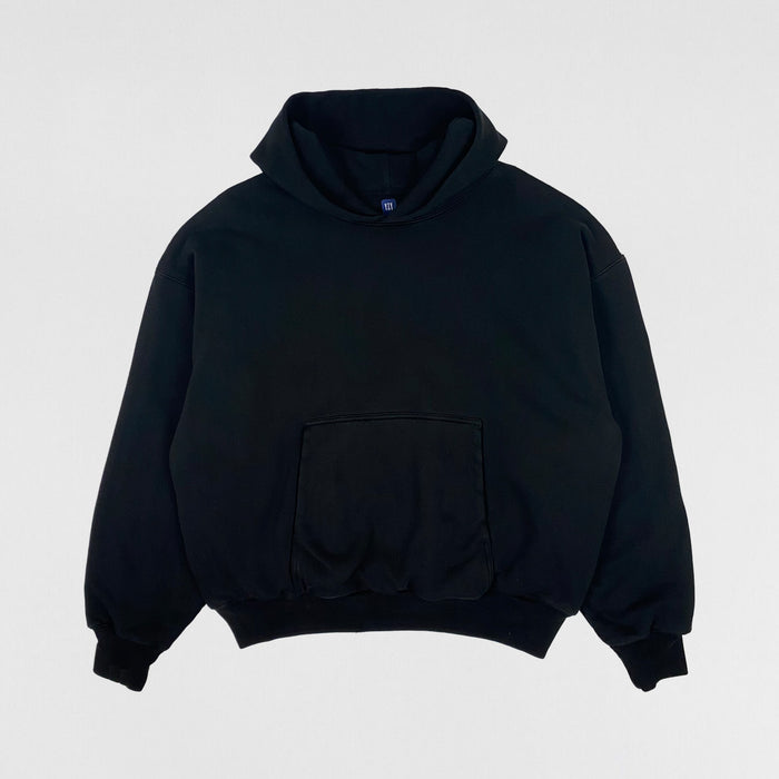 Yeezy Gap 2021 Double Layered Hoodie In Black