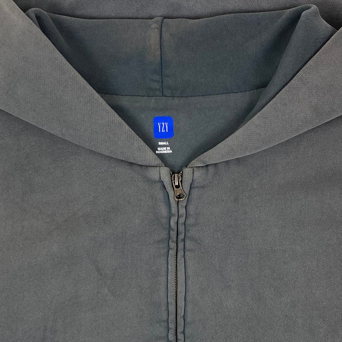 Yeezy Gap 2022 Zip Hoodie In Poetic Grey
