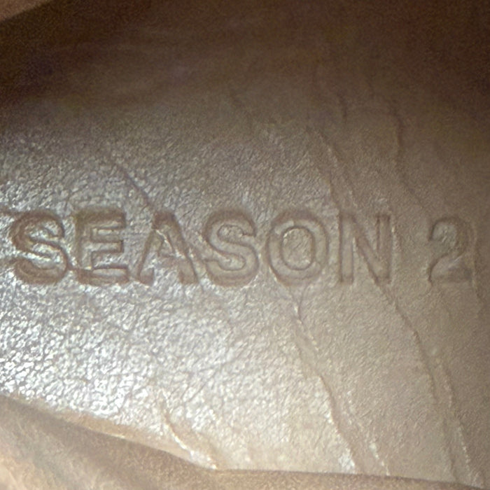 Yeezy Season 2 Crepe Boots In Taupe