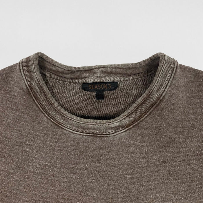 Yeezy Season 3 True Onyx Crewneck