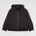 Yeezy Season 3 Zip Up Hoodie In Onyx Dark