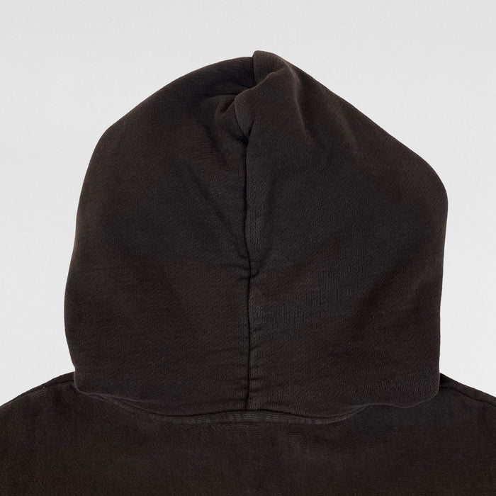 Yeezy Season 3 Zip Up Hoodie In Onyx Dark