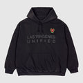 Yeezy Season 5 Las Virgenes Double Layered Hoodie In Ink