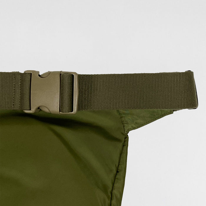 Yeezy Season 5 Nylon Padded Crossbody Bag In Truffle