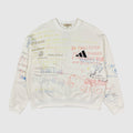 Yeezy Season 5 Scribbled Adidas Crewneck By ERD