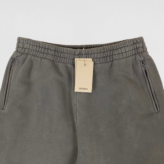 Yeezy Season 6 Heavyweight Sweatpants In Gravel