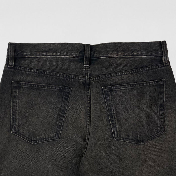 Yeezy Season 6 Slim Denim In Washed Black/Brown