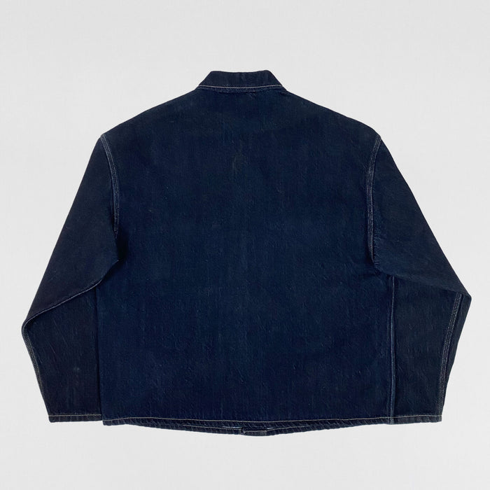 Yeezy Season 6 Unreleased Sample Work Shirt In Denim