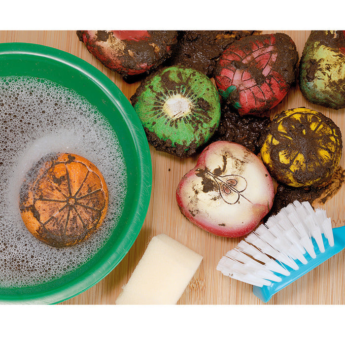 Easy to Clean with Soap & Water
