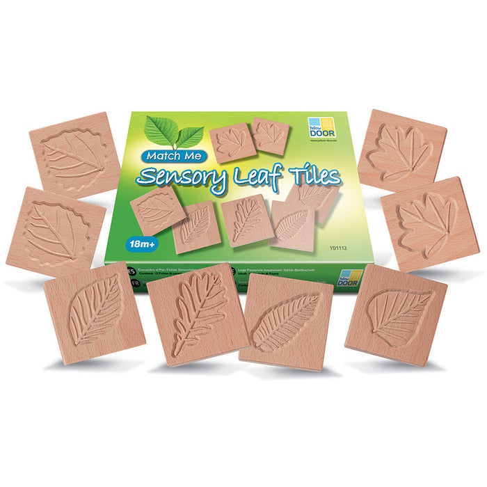 Match Me: Sensory Leaf Tiles