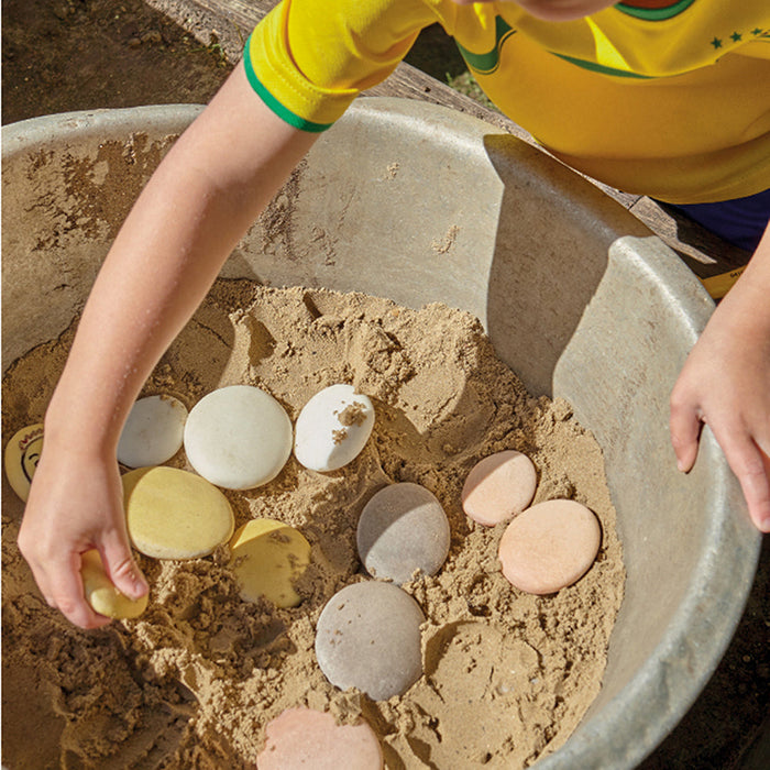 Sensory Exploration with Natural Stones