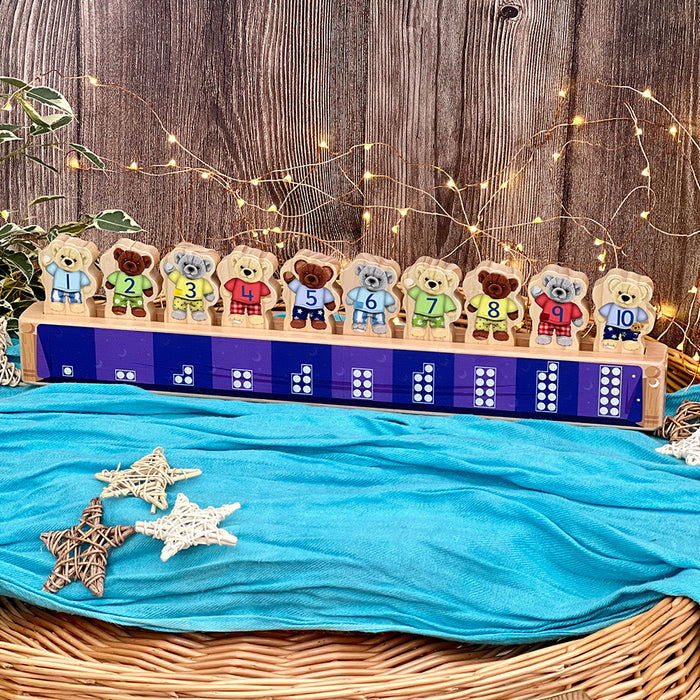 Counting Wooden Bears