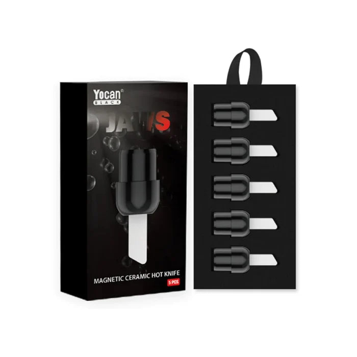Yocan Black JAWS Ceramic Hot Knife Tips (5-Pack)