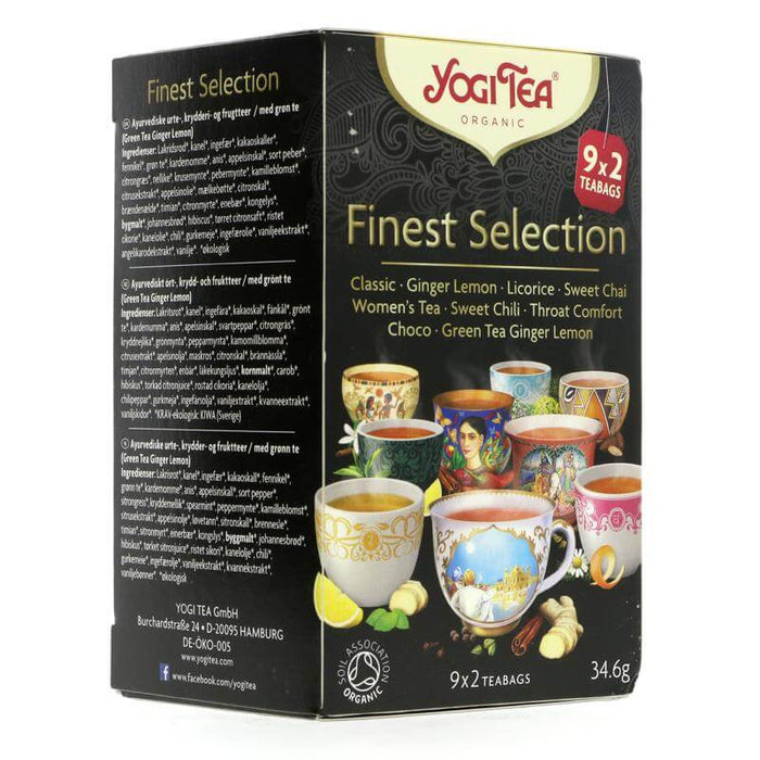 Yogi Tea Finest Organic Selection (18 Tea Bags) 34.2g