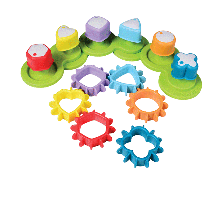 Yookidoo Shape and Spin Gear Sorter