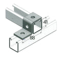 Airenergy Dev Z fitting with 3 holes, metal pipe connector for HVAC and plumbing applications.